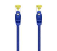 AISENS A146-0476 Cable de red latiguillo RJ45 LSZH Cat.7 600 MHz S/FTP PIMF AWG26, azul, 25cm