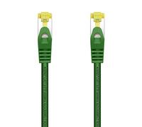 AISENS A146-0480 Cable de red latiguillo RJ45 LSZH Cat.7 600 MHz S/FTP PIMF AWG26, verde, 25cm