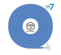 AISENS A146-0665 Cable de Red Cat7 SF/UTP (S-FTP) LSZH CPR Dca 10 Gigabit 305m Azul PoE