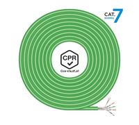 Aisens A146-0667 Bobina Cable de Red RJ45 Cat.7 S/FTP AWG23 LSZH CPR CCA 305m Verde