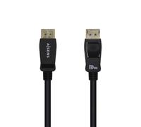 AISENS A149-0432 Cable DISPLAYPORT Certificado V1.4 8K@60Hz, DP/M-DP/M, negro, 2.0m