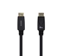 Aisens cable displayport certificado v1.4 8k@60hz, dp/m-dp/m, negro, 3