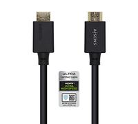 Aisens Cable HDMI Audio y Vídeo Tipo A Estándar Macho a Macho 3 Negro