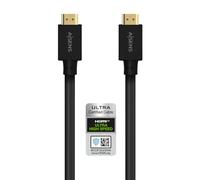 AISENS - A150-0680 - Cable HDMI V2.1 Ultra Alta Velocidad/Hec 8K@60Hz 48Gbps, A/M-A/M, Negro, 5.0M