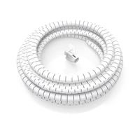 AISENS - A151-0919 - Organizador DE Cable EN Espiral 25MM, Blanco, 3.0M