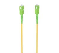 Cable de fibra óptica g657a2 3.0 9/125 smf aisens a152-0979/ lszh/ 1m/ amarillo