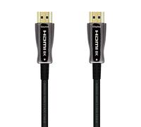 AISENS A153-0521 Cable HDMI V2.1 AOC ultra alta velocidad/HEC 8K@60Hz 4K@120Hz 4:4:4 48Gbps, A/M-A/M, negro, 50m