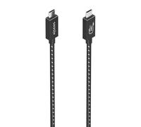 Aisens Cable USB4 Gen3x2 – 40 Gbps, 8K60Hz, 5A/48V 240W, E-MARK C/M-C/M 1,5 m