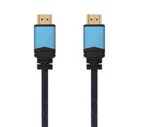 CABLE HDMI AISENS V2.0 PREMIUM 4K60HZ 18GBPS A/M-A/M 2.0M NEGRO AZUL
