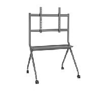 SOPORTE DE SUELO CON RUEDAS TV/MON AISENS 50-86