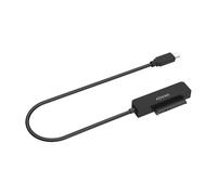 AISENS - Adaptador SATA a USB-C USB3.0/USB3.1 Gen1 para Discos Duros 2.5?, Negro
