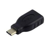 Adaptador USB C Macho - USB A 3.1 Hembra (Negro) - AISENS