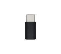 Aisens Adaptador USB-C a MicroUSB Macho/Hembra Negro
