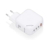 Aisens - asch-100w4p028-w - cargador gan 100w, 3xusb-c pd3.0 qc4.0, 1x
