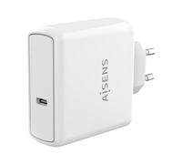 Aisens ASCH-1PD60-BK Cargador de Pared USB-C 60W Blanco