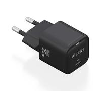 AISENS - ASCH-35W1P023-BK - Cargador GAN 35W, 1XUSB-C PD3.0 QC4.0, Negro
