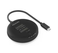 AISENS - ASDS-2M2N05-BK - ESTACION DE Docking DE Doble Bahia M.2 NVMe A USB 3.2 GEN2x2, Clone, Negro