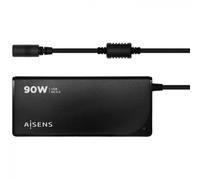 Aisens ASLC-90WAUTO-BK Cargador Universal para Portátiles 90W