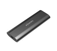 Caja USB-C Externa para Disco SSD M.2 SATA/NVMe (Gris) - AISENS