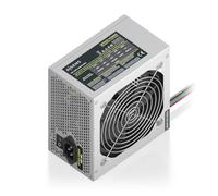 Aisens Fuente de alimentación ASPC-500ATX-SEO 500W, ventilador 12 cm, OCP/OVP/UVP/SC/OPP/OTP Plata