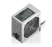 Aisens Fuente de alimentación ASPC-500ATX-SEO 500W, ventilador 12 cm, OCP/OVP/UVP/SC/OPP/OTP Plata