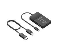 AISENS - ASWL-H2KDC30M05-BK - Docking USB-C A HDMI 1080P@60Hz (INALAMBRICO) 30M, 1xHDMI 4K60HZ (Cable) 2xUSB-C 1xUSB-A 1xUSB-C PD 100W, Negro
