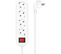 Aisens Regleta con Interruptor 4 Tomas 1.4m Blanca