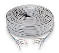 Aisens Bobina Cable de Red RJ45 Cat.6 FTP Rígido 100m Gris