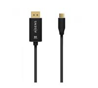 CABLE CONVERSOR AISENS ALUMINIO USB-C A DISPLAYPORT 8K60HZ 0.8M