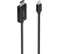 Cable Conversor Aisens A125-0890/ Mini DisplayPort Macho - HDMI 4K Macho/ 5m/ Negro