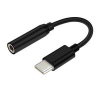 Conversor Jack 384 KHz Aisens A109-0348/ USB Tipo-C Macho - Jack 3.5 Hembra