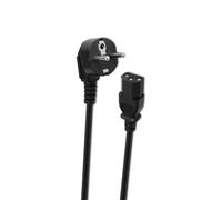 Aisens Cable de alimentación A132-0169 CEE7/7-C13 5 m Negro AWG18 100% cobre