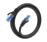 AISENS - Cable De Red Latiguillo RJ45 Cat.6 UTP AWG26 CCA, Negro, 1.0 m