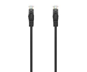 AISENS Cable de Red Latiguillo RJ45 LSZH Cat.6A 500 Mhz UTP AWG24, Negro, 1.5M