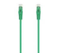 AISENS Cable de Red Latiguillo RJ45 LSZH Cat.6A 500 Mhz UTP AWG24, Verde, 3.0M