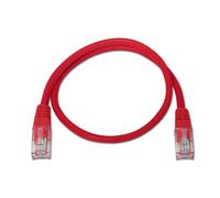 Aisens Cable de Red RJ45 UTP AWG24 Cat.5e 1m Rojo