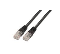 CABLE AISENS DE RED LATIGUILLO RJ45 CAT.6 UTP AWG24 NEGRO 1.0M
