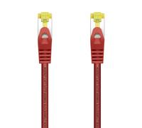 Aisens Cable de Red S/FTP RJ45 Cat.7 25cm Rojo