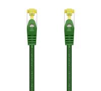 AISENS Cable De Red Latiguillo RJ45 LSZH Cat 7 600 MHz S FTP PIMF AWG26 Verde 0 5 m