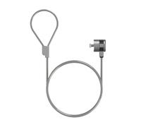 AISENS Cable de Seguridad con Cerradura de Llave para Ordenador, Monitor, Portatil 1.5 m