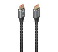 Cable AISENS DisplayPort V2.1 16K 80Gbps 2.0m DP Macho-Macho Ultra Alta Frecuencia
