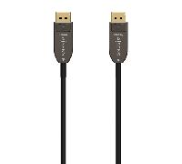 AISENS - A155-0606 - Cable DISPLAYPORT V1.4 AOC 8K@60Hz 4K@120Hz 4:4:4 32.4Gbps, A/M-A/M, negro, 10m