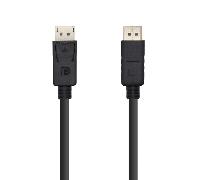 Aisens cable displayport v1.2 4k@60hz, dp/m-dp/m, negro, 5.0m