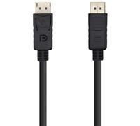 Aisens Cable DisplayPort A124-0388 – V1.2 4K@60Hz Macho a Macho 10 m Negro