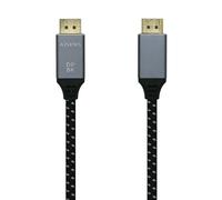 Aisens cable displayport v1.4 8k@60hz - dp/m-dp/m - 2m - gris