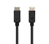 Aisens cable displayport v1.4 8k@60hz, dp/m-dp/m, negro, 3.0m