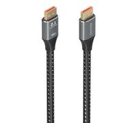 Aisens cable displayport v2.1 16k@60hz 80gbps, dp/m-dp/m, negro, 1.5m