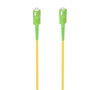 Cable de fibra óptica g657a2 3.0 9/125 smf aisens a152-0985/ lszh/ 15m/ amarillo