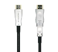 Aisens Cable Hdmi tipo-a estandar macho a Hdmi tipo-d micro V2.0 AOC desmontable premium alta velocidad negro A148-0513