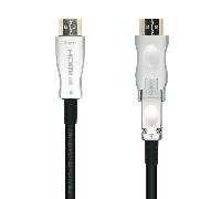 AISENS A148-0513 Cable HDMI V2.0 AOC desmontable premium alta velocidad/HEC 4K@60Hz 4:4:4 18Gbps, A/M-D/A/M, negro, 40m
